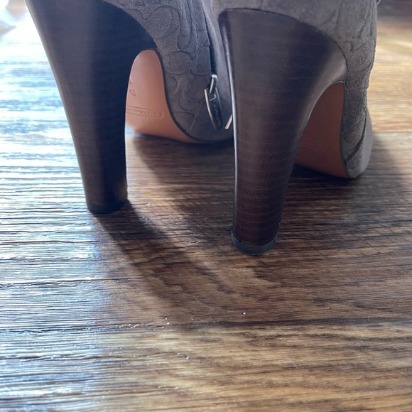 COACH suede booties - Picture 3 of 5